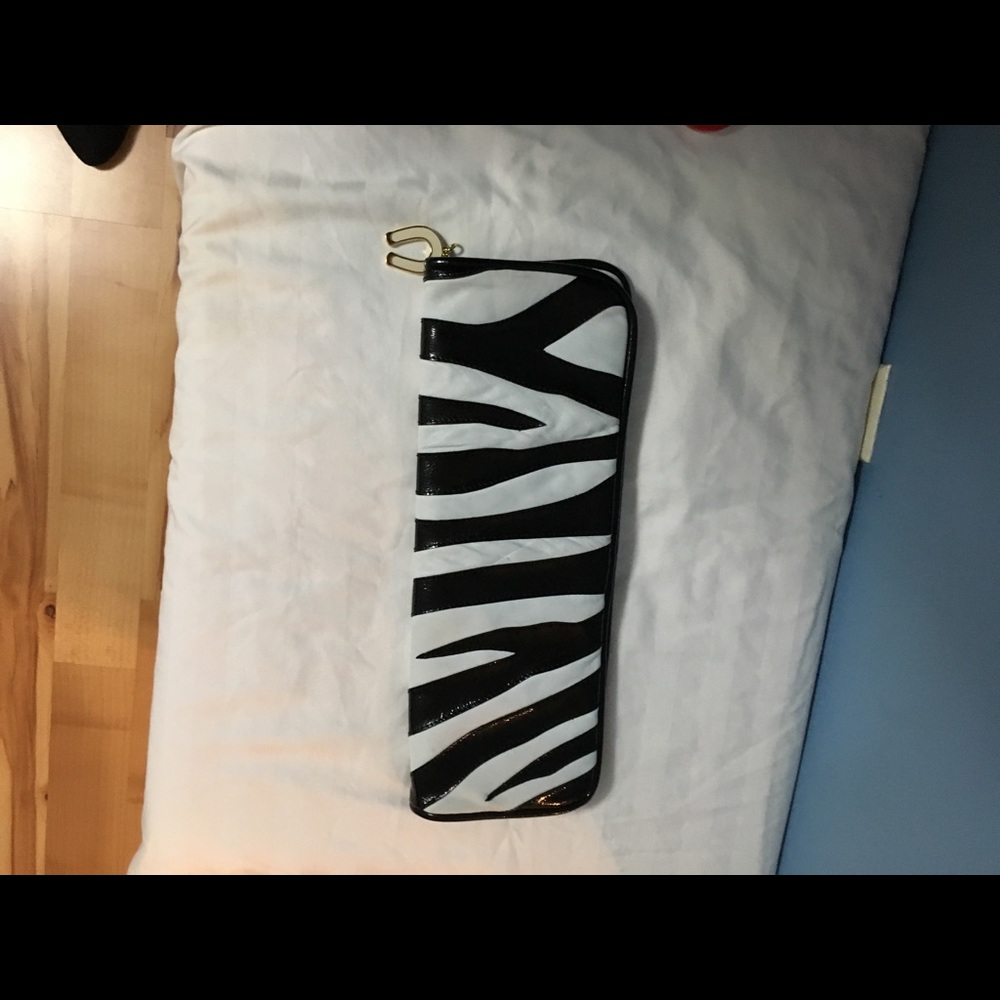 Betsy Johnson Zebra Handbag-Vintage